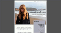 Desktop Screenshot of amandaaddleman.com
